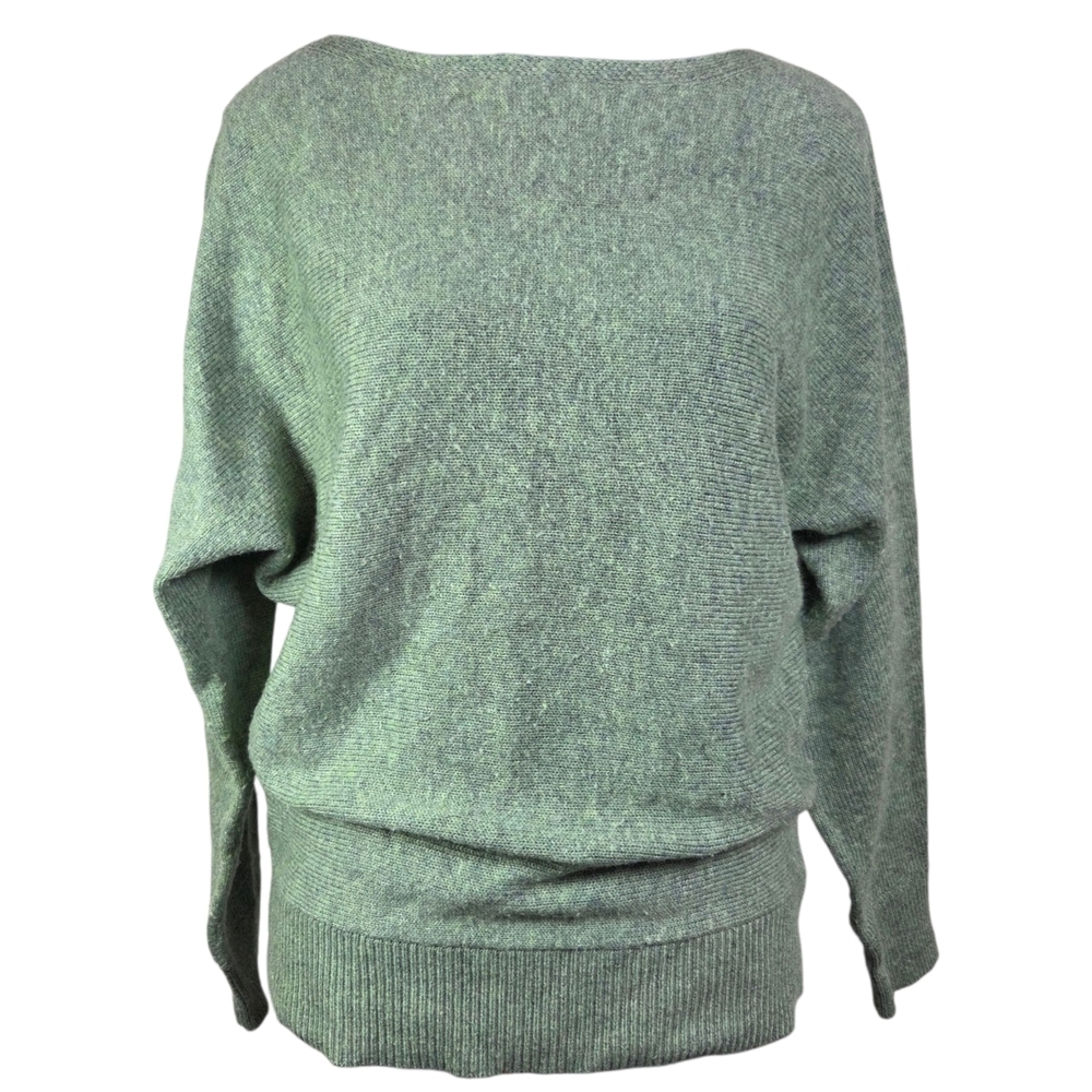 Reitmans Soft Green Cashmere Blend Sweater Size Small
